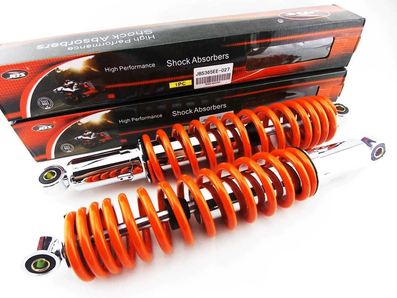 Honda XL350K 365mm JBS Orange/Chrome Shock Absorbers