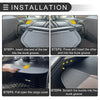 Land Rover Discovery (2022-2024) Black Fiber Retractable Cargo Cover