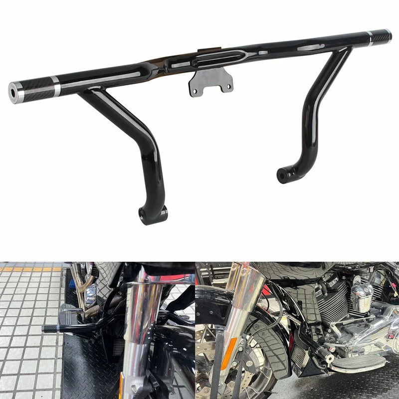 Harley Road Glide, Street Glide Chrome Highway Engine Guard Crash Bar (2015-2023)