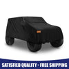 Jeep Wrangler JK 2 Door Car Cover with Driver Door Zipper (2007-2017)