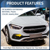 Mercedes-Benz W247 (2020-2023) Jewelry Blue Front Bumper Tow Hook Cover