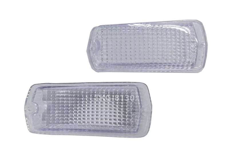 Nissan Datsun Fairlady 510 2 x Side Marker Lights Clear Lens (1968-1973)