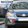 Subaru BR-Z Red Front Bumper Towing Hook (2013-2018)