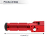 Motorcycle 2 x Motorcycle Rear Foot Pegs 90 Degree Aluminum Alloy Red