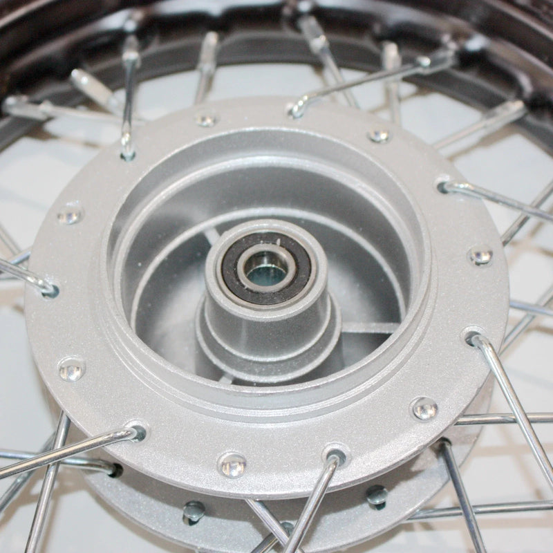 PIT PRO Trail Dirt Bike 10" Front Drum Brake Wheel Rim + Tire