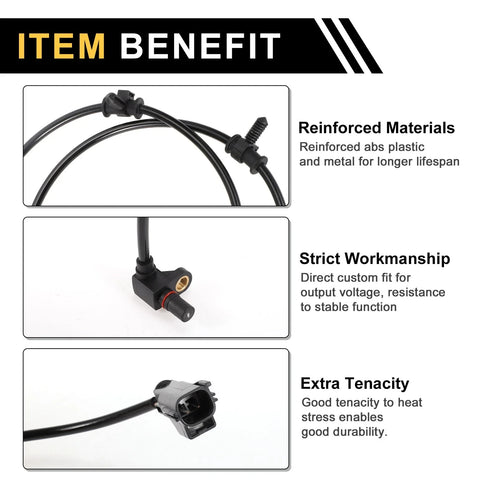 Dodge Ram 3500 (2003-2005) Front L / R ABS Wheel Speed Sensor