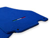 Ferrari 360 Modena LHD with Emblem Blue Carpets Floor Mats Set (2000-2005)