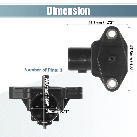 Honda Acura MAP Sensor, Manifold Absolute Pressure