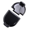 Dodge Ram Carbon Fiber ABS Rear Bumper Tow Connector Cover (2019-2024)