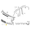 BMW 3 Series E46 Front Under Headlight Molding Cover (1998-2005)