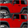 Jeep Wrangler (2007-2018) Green 3 x Door Handle Trim & Button Covers