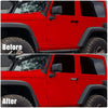 Jeep Wrangler 2-Door 3 x Door Handle Insert Trim Covers (2007-2018)