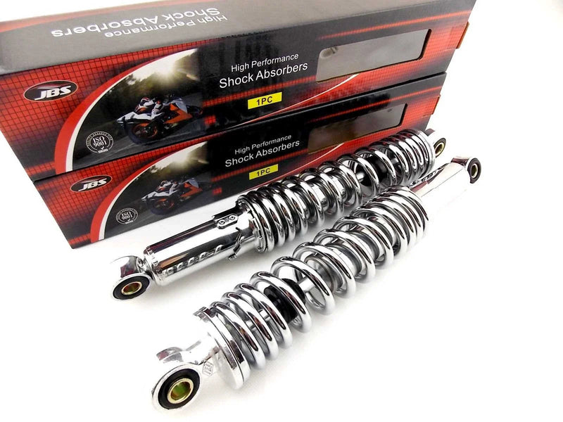 Honda XR75 320mm JBS Chrome Rear Shock Absorbers (K4-K5)