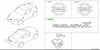 NISSAN FairladyZ Emblem / 1 x Rear Trunk Badge (2009–2020)