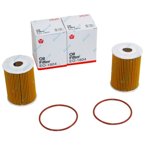 Nissan Navara D22 4cyl ZD30 ZD30DDT 3.0L 2001 to 2007 4 x Oil Filter