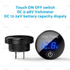 Car Panel Volt Gauge Voltage Meter 12V-24V LED Digital Display