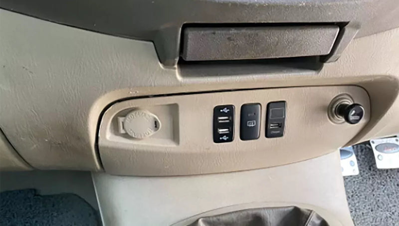 Toyota Hilux Fortuner Power Outlet Socket Cover (2005-2014)