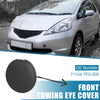 Honda Jazz Fit (2008-2010) Matte Black Front Bumper Tow Hook Cover