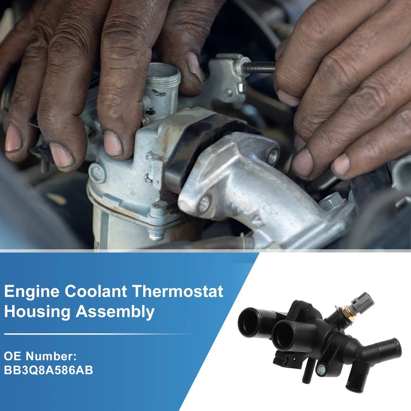 Ford Transit Bus Engine Coolant Thermostat Housing (2006-2013)