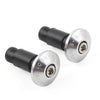 Motorcycle CNC Handlebar Grips & End Cap Plugs (Fits Most Models)