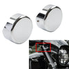 Harley Softail Breakout FXBR FXBRS Chrome Upper Fork End Caps (2018-2023)