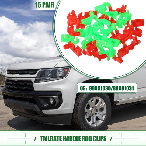 Chevrolet Silverado Tailgate Handle Rod Clips 15 Pairs (1999 - 2009)
