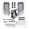 Harley Road Glide LED Fairing Lower Grills with Turn Signal Lights (2014-2024)