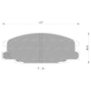 Isuzu MU UCS17 UCS55 Front Brake Pads (1989-1994)