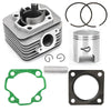 Suzuki Address 100, Malaguti F12 Phantom Piston Kit Gasket Set (2000-2005)