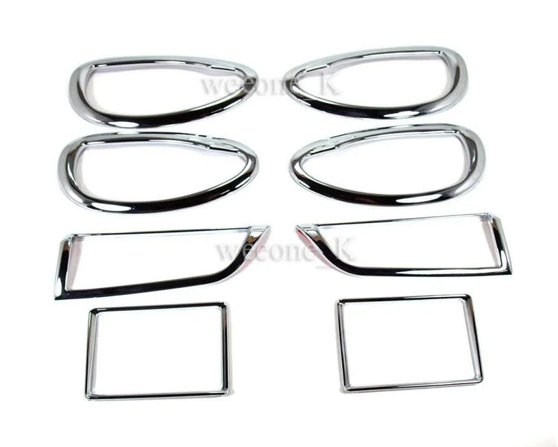 Toyota Yaris Vios Sedan Chrome Air Vent & Door Handle Trim (2013-2016)