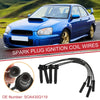 Subaru Baja, Forester 4 Pcs Spark Plug Wire Ignition Coil Cable (2003-2008)