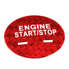 Cadillac XTS XT5 CT6 SRX CTS Red Engine Start Stop Button Trim (2013-2020)