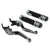 BMW S1000XR Titan Extendable Brake Clutch Lever Grip Set (2015-2021)