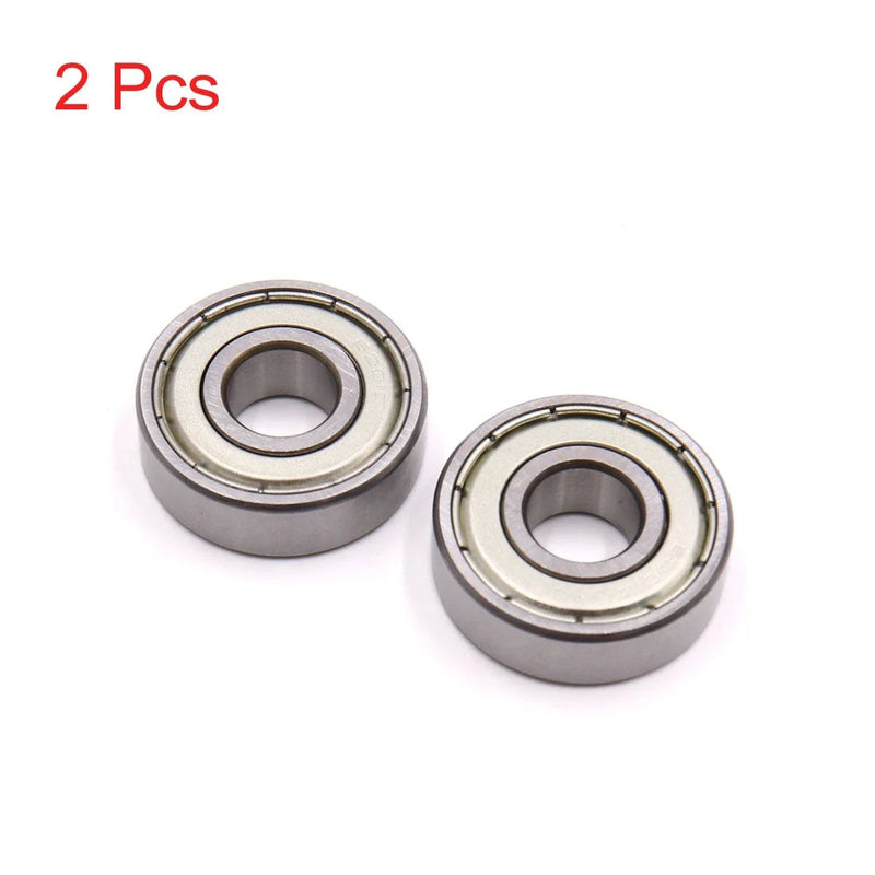Motorcycle 2Pcs 6200Z Deep Groove Ball Bearing 32x12x10mm