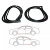 Suzuki Vitara Sidekick 1998-2005 Front Door Weatherstrip x2