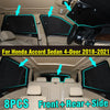 Honda Accord Front Side Rear Windows Privacy Sunshade (2018–2021)