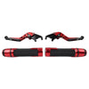 Ducati Monster Folding Extendable Brake Clutch Levers Grip Set (2008-2016)