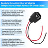 Ambient Air Temperature Sensor with Connector Pigtail