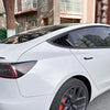 Tesla Model 3 (2017-2025) Gloss Black Rear Window Louver Cover