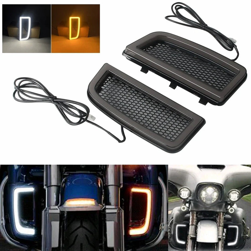 Harley Touring FLHTK FLTRU FLTRK LED Turn Signal Lights (2014-2023)