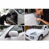 30150CM Car sticker Gloss White Film Decal Air Bubble Waterproof