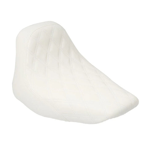 Harley Heritage Softail FLSTC (2006-2017) White Driver Seat Cushion