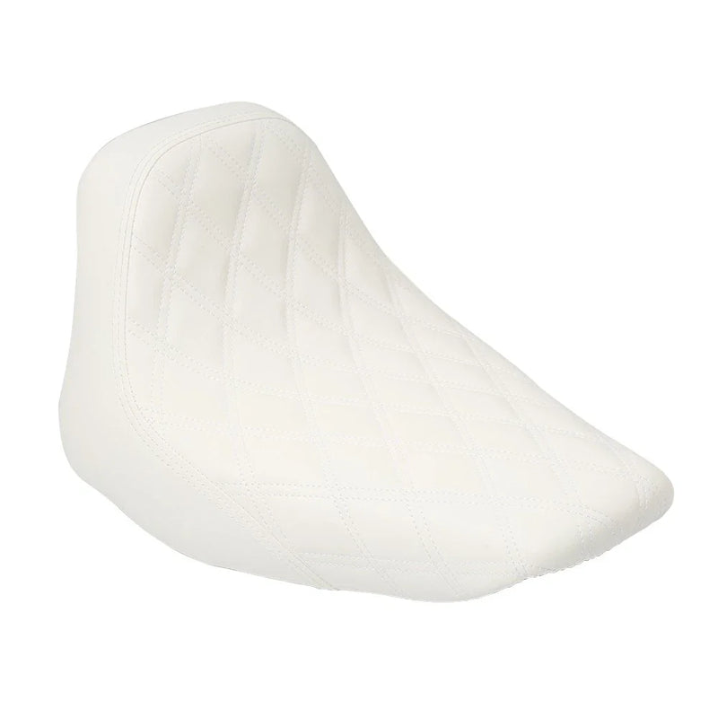 Harley Heritage Softail FLSTC (2006-2017) White Driver Seat Cushion