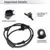 Chevrolet Sonic ABS Wheel Speed Sensor Front Right (2012 - 2020)