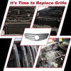 Mercedes C-Class S204 W204 Front Chrome Radiator Grille (2007-2015)