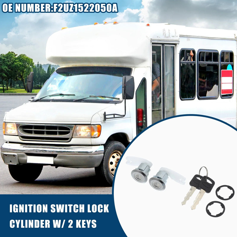 Ford E-150 Econoline Ignition Switch Starter Set with Keys (1992-1996)