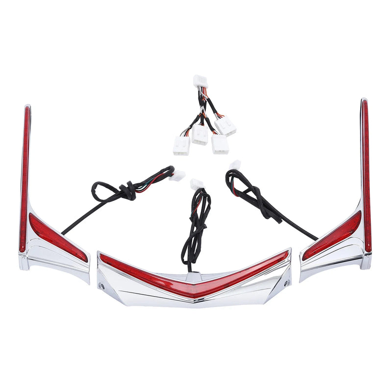 Honda Goldwing 1800 F6B Fender Tip Brake Accent LED Light Strips (2012-2017)
