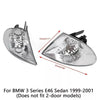 BMW 3-Series E46 Pair / Side Marker Signal Lamp Parking Light (1999–2001)