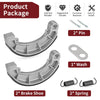 Honda FourTrax Foreman 400 TRX400FW Rear Brake Shoes w/ Spring (1995–2003)