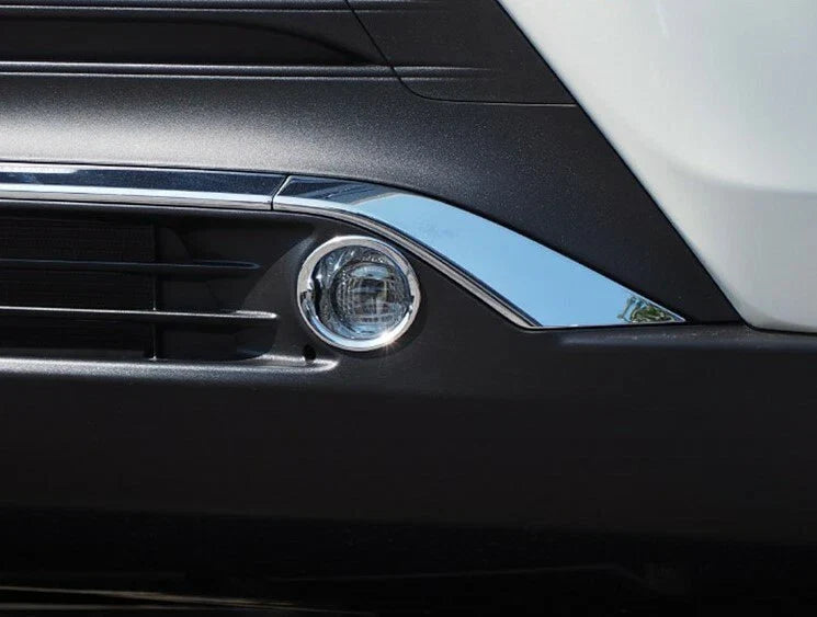Toyota Harrier Venza ABS Front Fog Light Lamp Chrome Cover Trim (2020-2024)